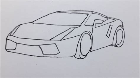 Lamborghini Aventador Drawing Step By Step