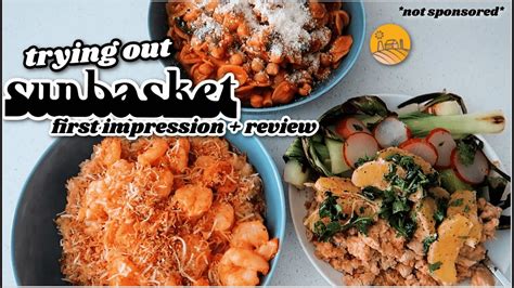 TRYING OUT SUNBASKET MEALS ☀️ *not sponsored* || HONEST REVIEW - Are ...