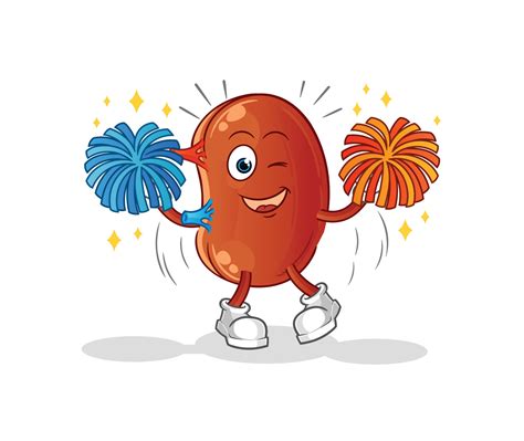 kidney cute vector 10104531 Vector Art at Vecteezy