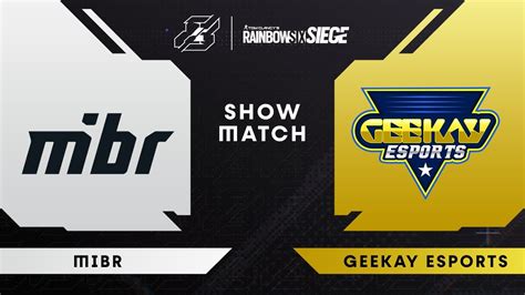 Geekay Esports Vs Mibr Gamers Rainbow Six Day Showmatch