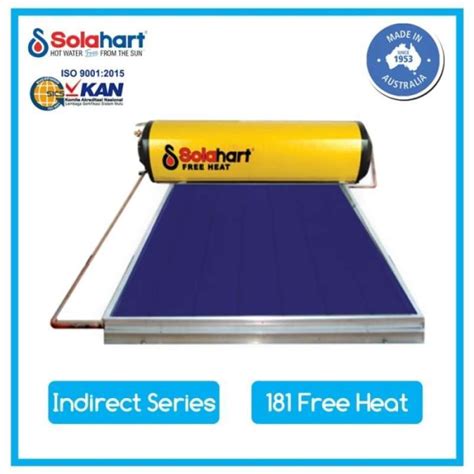 Jual Solahart 181 Bt Free Heat Solar Water Heater 180 Liter Di Seller