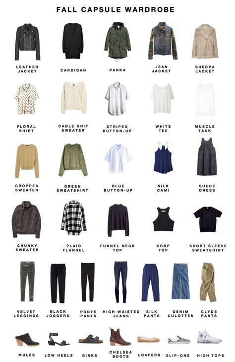 Fall 2024 Capsule Wardrobe