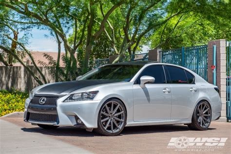 Lexus Gs With Vossen Vfs In Satin Bronze Custom Finish