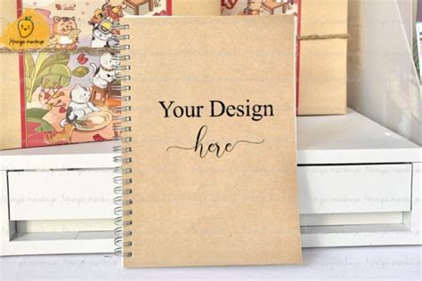 Spiral Journal Mockup, Notebook Mockup Graphic by MangoMockup ...