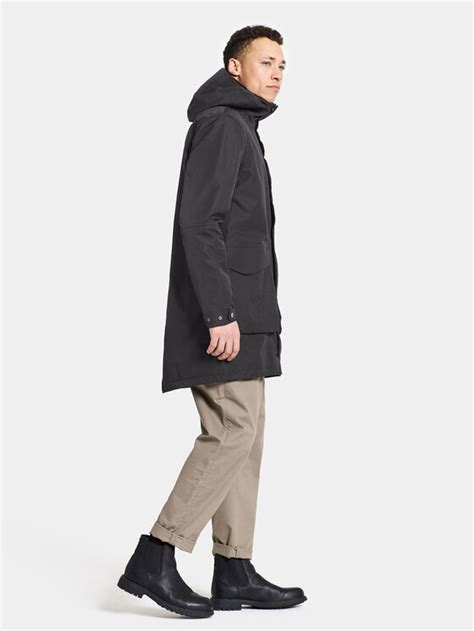 Didriksons Parka Andreas Usx Parka 505085 Czarny Standard Fit Modivo Pl