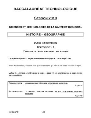 Remplissable En Ligne Sujet Et Corrig Sciences Et Techniques Sanitaires