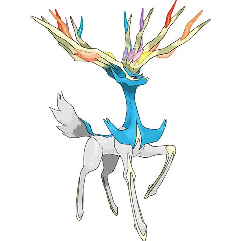 Xerneas Pokemon Character Mythical Png