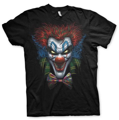 Horror T Shirt Psycho Clown L T Shirt Horror