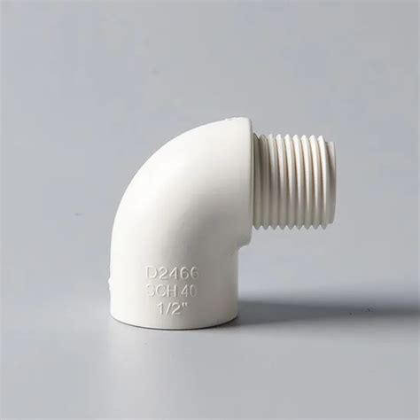 Pvc Pipe Fittings Male Thread 90 Elbow Pvc Pipe Fitting And Pvc Male Threaded Elbow