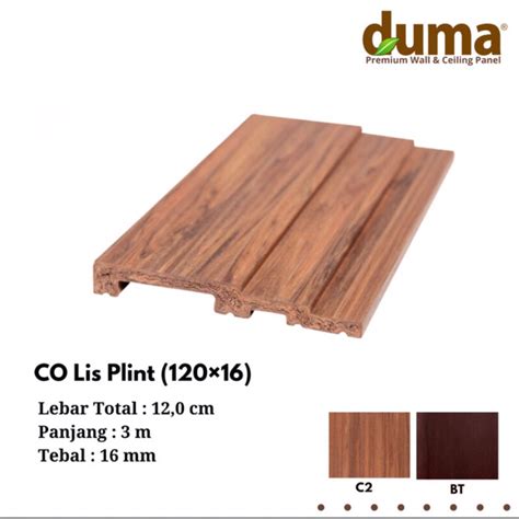 Jual Co Lis Plint Lis Lantai 120x16 Duma Shopee Indonesia