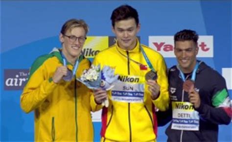 Prima Medaglia Mondiale Per L Italnuoto Con Gabriele Detti Bronzo Nei