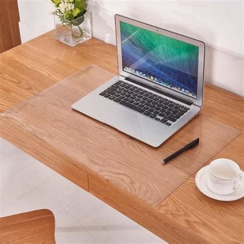 Sous Main De Bureau Transparent Protecteur De Bureau Avec Grand Tapis