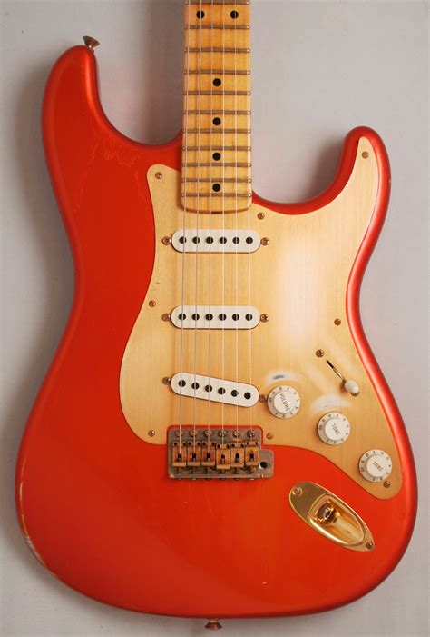 Fender Custom Shop 56 Stratocaster Relic Candy Tangerine