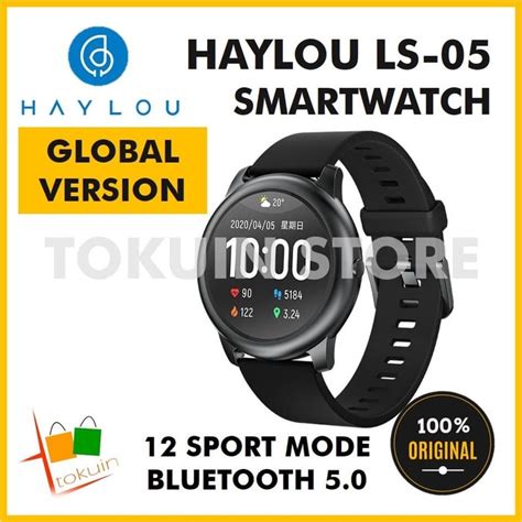 Jual Haylou Solar Ls05 Smartwatch Smart Watch Global Version Alt Ls01