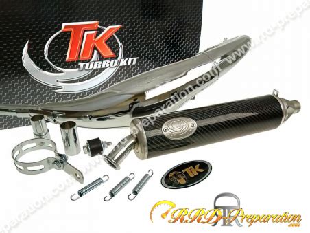 TURBOKIT TK HQ Chrome Exhaust For Motorcycles 50 RIEJU RS2 MATRIX RS3