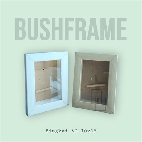 Jual Bingkai Pigura 3D 10x15cm Frame Pigura 3D Kado Souvenir