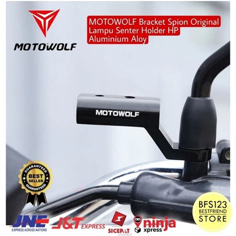 Jual Breket Spion Motobar Dan Motowolf Dudukan Lampu Tembak Muntifungsi