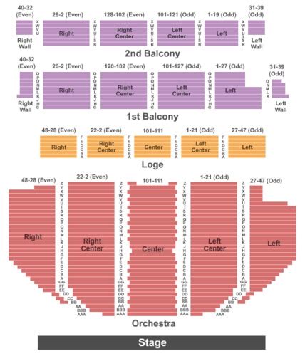 Palace Theatre Albany Tickets, Seating Charts and Schedule in Albany NY ...