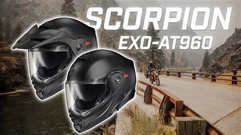 Scorpion Exo At Adv Motorcycle Helmet Youtube