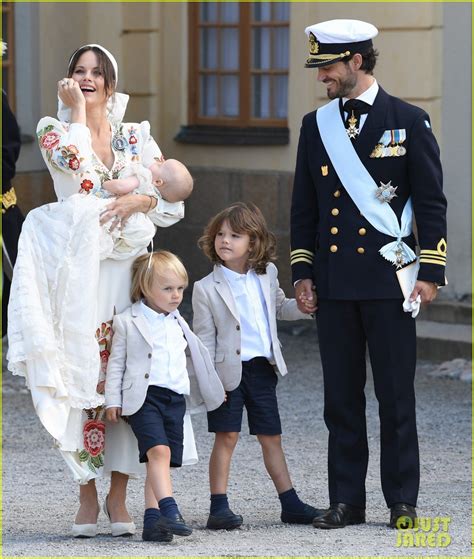 Sweden's Prince Carl Philip & Princess Sofia Pose for Family Photos at ...