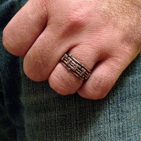 Tutorial Twisted Wire Mens Ring Free Bonus Wire Twisting Etsy