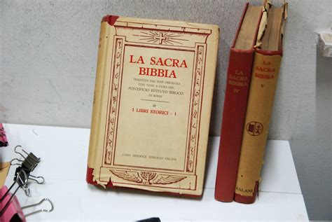 La Sacra Bibbia Tradotta DAI TESTI ORIGINALI Voll 2 4 5 II IV V