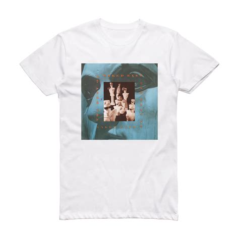 Naked Eyes The Best Of Naked Eyes Album Cover T Shirt White ALBUM