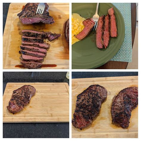 Top Sirloin Seared On Cast Iron With Avocado Oil Finished In Oven R