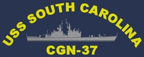 CGN 37 USS South Carolina Embroidered Hat