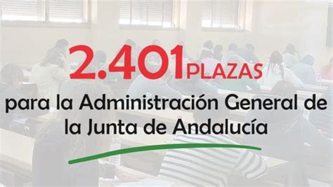 Oferta De Empleo P Blico Plazas Para La Administraci N De La