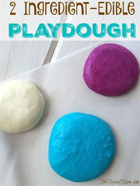 Marshmallow Edible Playdough Recipe · The Typical Mom