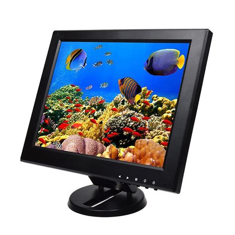 Monitor De Pl Stico De Tama O Peque O Pantalla Lcd TFT VGA HDMI 12