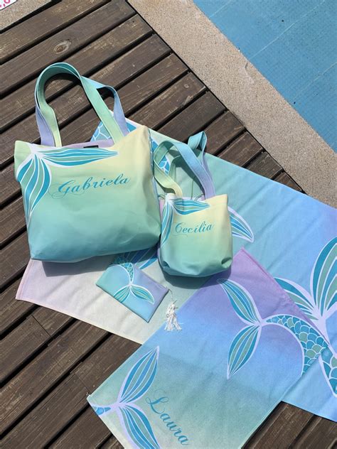 Kit De Praia M E E Filha Personalizado Elo Produtos Especiais