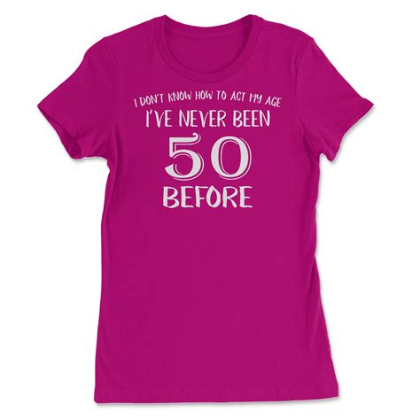 Funny 50th Birthday Shirt For 50 Years Old Men And Women