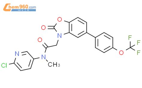 H Benzoxazoleacetamide N Chloro Pyridinyl N