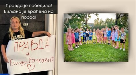 Васпитачица Биљана Вучковић враћена на посао у ПУ "Младост"