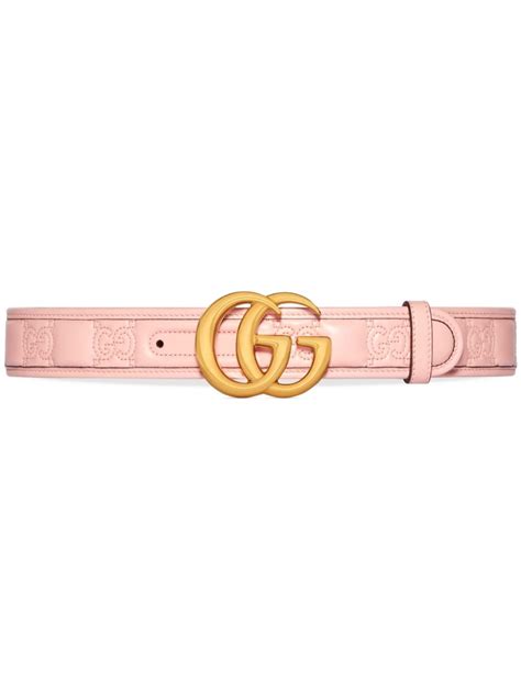 Gucci Gg Marmont Matelassé Wide Belt Farfetch