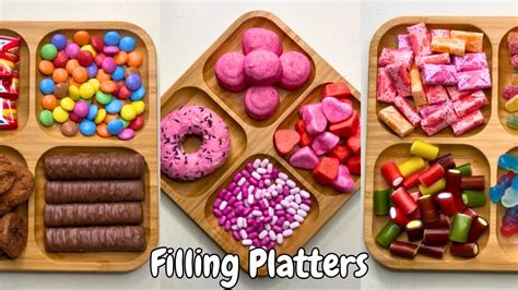 Filling Platter With Sweets Best Tiktok Compilation Asmr No