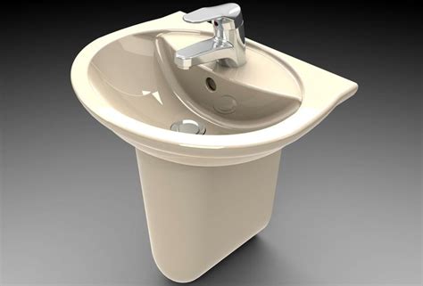 Free Washbasin 3d Model Wash Basin Bathroom Model 3d Model