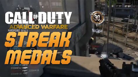 Call Of Duty Advanced Warfare MULTIPLAYER KILLSTREAK MEDALS DETAILED