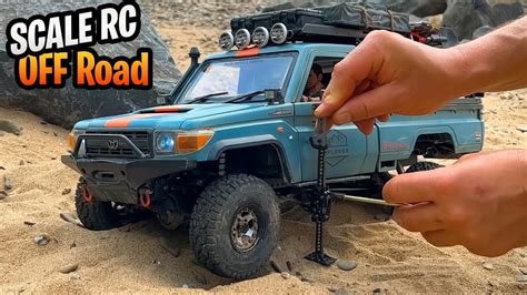 Scale Rc Crawler 4x4 Offroad Adventure With Toyota Lc70 Killerbody Brx01 Youtube