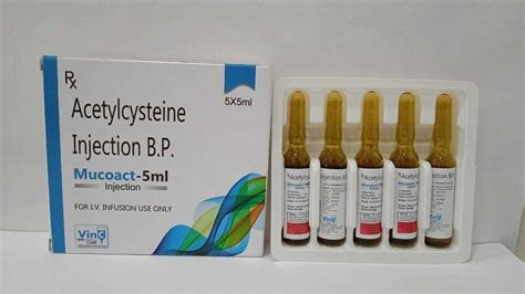 Mucoact Ml N Acetyl Cysteine Ml Injection At Rs Piece In