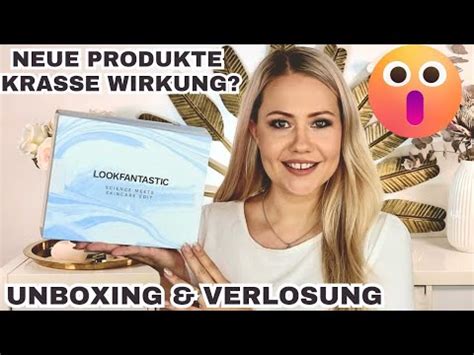 Lookfantastic Science Meets Skincare Edit Unboxing Verlosung