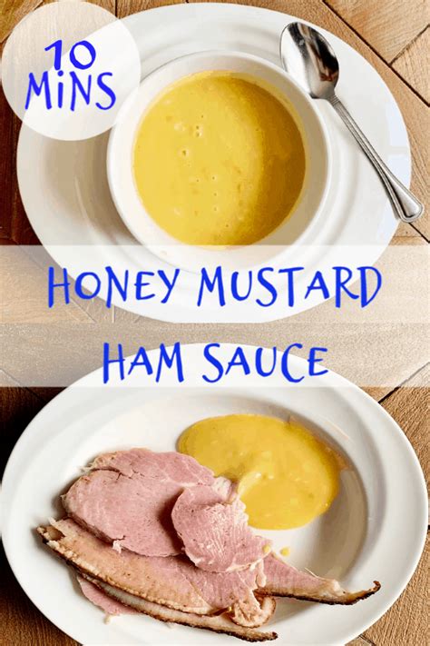 Grandma Audrey's Honey Mustard Ham Sauce | Recipe | Ham sauce, Honey ...