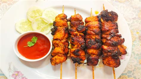 চুলায় তৈরি সহজ বারবিকিউ চিকেন কাবাব Bbq Chicken Kebab চিকেন শিক কাবাব রেসিপি Easy Kathi