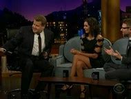 Naked Nina Dobrev In Late Late Show With James Corden