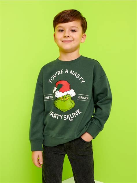 Bluza Grinch Kolor Zielony SINSAY 6849Y 77X