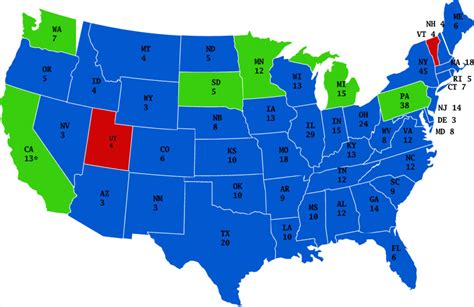 Electoral Map and Data for 1912 | Teaching American History