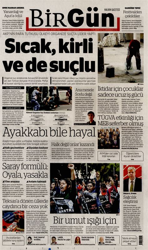 Birg N Gazetesi Birg N Man Et Oku Haberler Eyl L