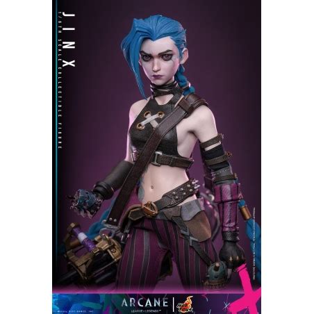 Jinx Hot Toys TMS137 Action Figurine 1 6 Arcane League Of Legends